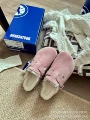 Pink half support (sheep wool integrated)