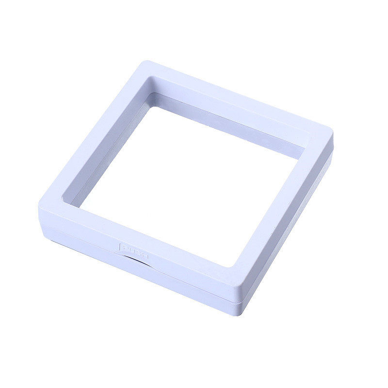 Household Transparent Storage Box Anti-oxidation PE Film Suspension Packaging Box Jewelry Jewelry Necklace Earrings Ring Display Box