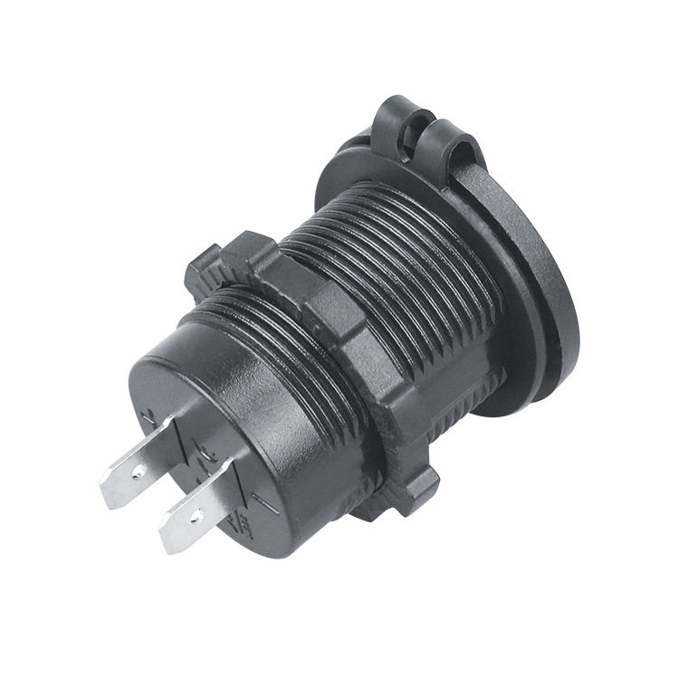 Aliexpress Cross-Border Motorcycle Scooter Car Modified Dual USB Modified with Light Car Charger Waterproof