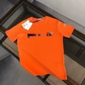 Long black line on orange