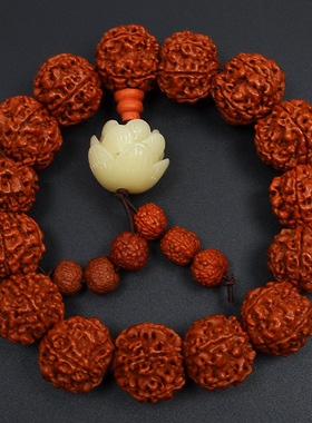 金刚菩提尼泊尔五5瓣手串新原籽手链文玩配饰批 佛珠饰品厂家供应