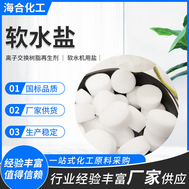 Salt for Water Softener White Flake Granular Hard Quality Clean Ion Exchange Resin Regenerant Industrial Soft Water Salt