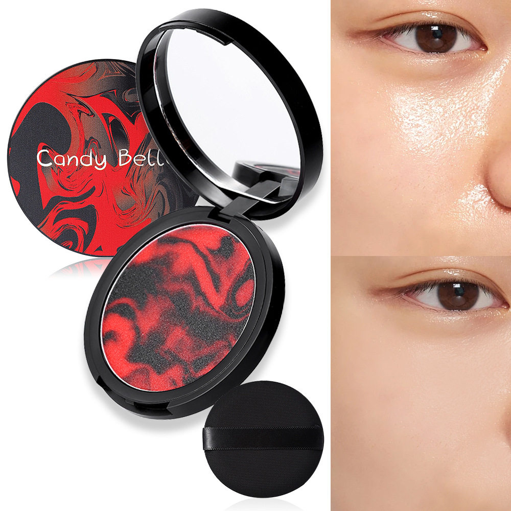 Cross-Border Candy Bella Volcanic Oil Control Setting Powder Frozen Powder-Free Cake Light and Breathable Transparent Powder Cake in Stock