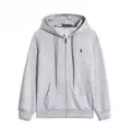 Zipper style-grey black label