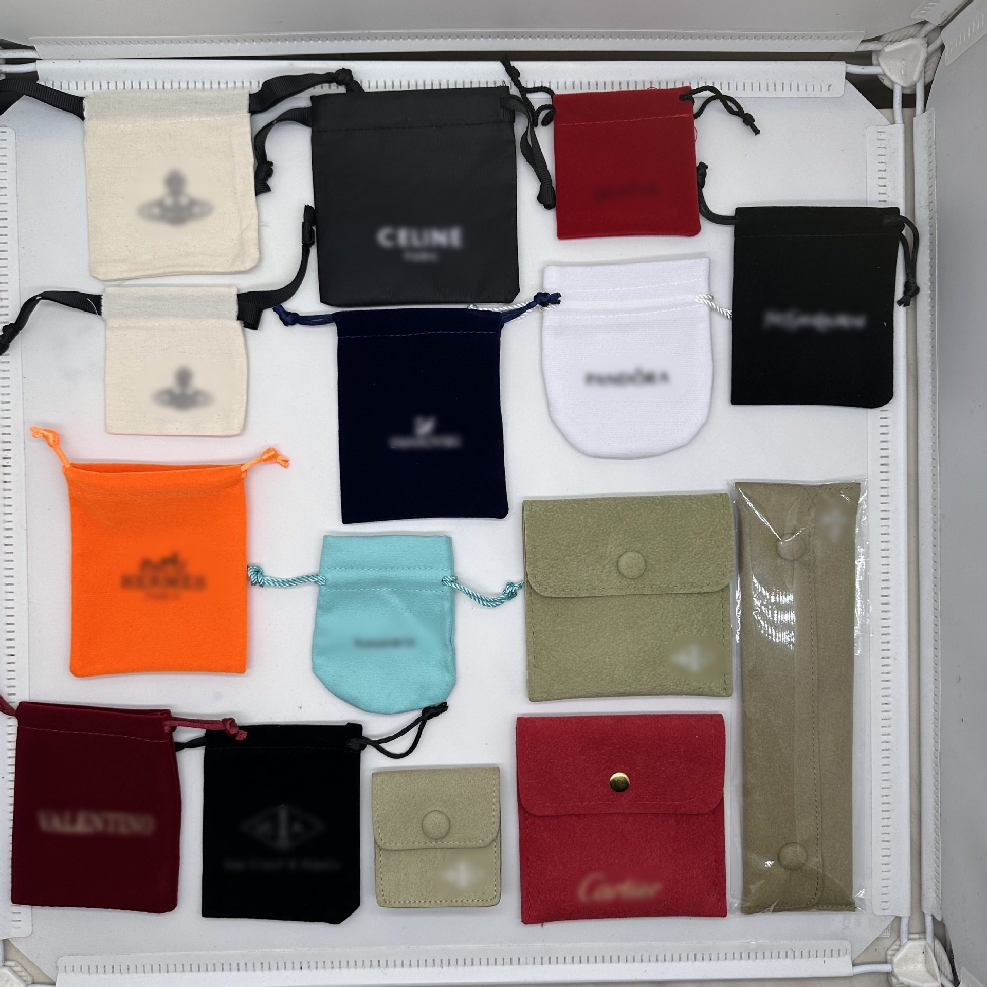 Kajia Tjia Velvet Drawstring Gift Velvet Bag Packaging Product Storage Bag Large and Small Dust Bag