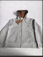 Burberry Hoodie Equestrian Knight Zip-Up Hoodie