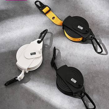 Car Clothesline, Outdoor Multi-Functional Portable Clothes Drying Rack for Car, Self-Driving Camping, Hotel