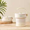 Kawu Card House Folding Electric Kettle Household Electric Kettle Heat Preservation Integrated Automatic Mini Travel Portable