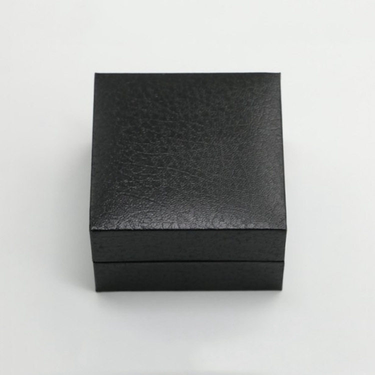 Right Angle Pebbled Imitation Leather Watch Box Flip Watch Box Gift Box Wholesale Jewelry Display Storage Packaging Watch Box