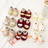 New Winter Thickened Cotton Shoes for Babies, Autumn and Winter Soft-Soled Plush Warm Foot Covers for Boys and Girls, Non-Slip Toddler Shoes