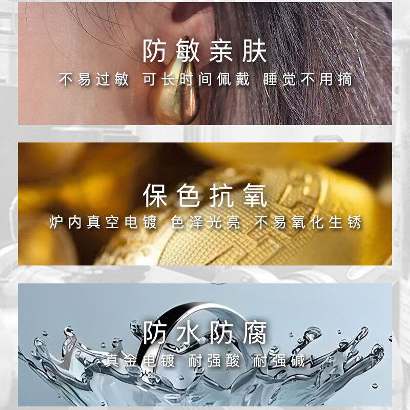 真空电镀通体钛钢时尚光面手镯百搭气质高级感配饰钛钢手镯工厂价