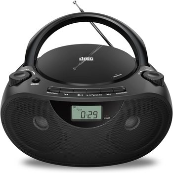 Multifunctional Cd Player, Bluetooth, Dual Stereo Speaker, Usb, Radio, Portable,
