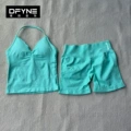 Miami miami [v-neck halter + shorts]