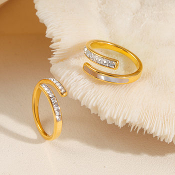 Casual and Versatile Ring for Women, Accessible Luxury and High-End Open Index Finger Ring Niche Design 2025 New Hot Style Ring