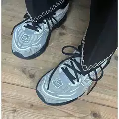 2024 Cp High-End Silver Gray! Full of Technological Retro Low-Top Mesh Cushioning Casual Shoes