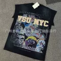 High quality vest/black/direct printing
