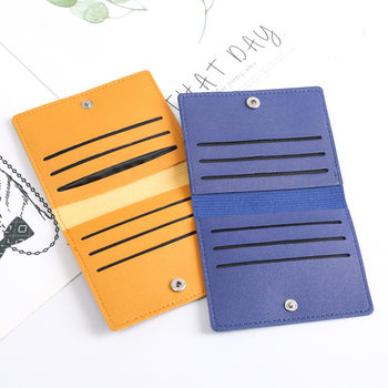 Card Holder Driver's License Small Wallet Women's Card Holder Ultra-thin Small Bank Certificate Simple Lightweight Anti-degaussing Card Holder