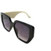 G Brand Unisex Large Frame Temple Sunglasses European and American Style Ins Fashion Acetate Sunglasses 6040