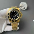 All gold and black