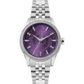 Embossed purple