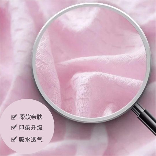 Spring and summer waffle bathrobe ladies sauna clothes thin sweat steaming dressing gown men's absorbent quick-drying bathrobe wholesale