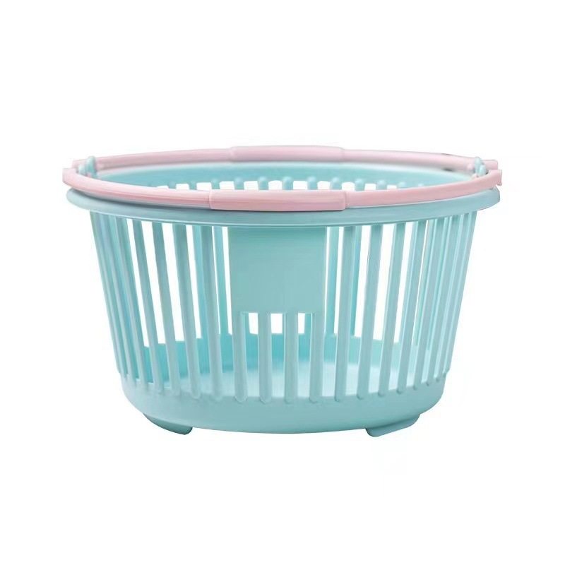 Macaron Colored Desktop Stationery Storage Box Cute Mini Student Dormitory Sundries Storage Basket Portable Storage Basket