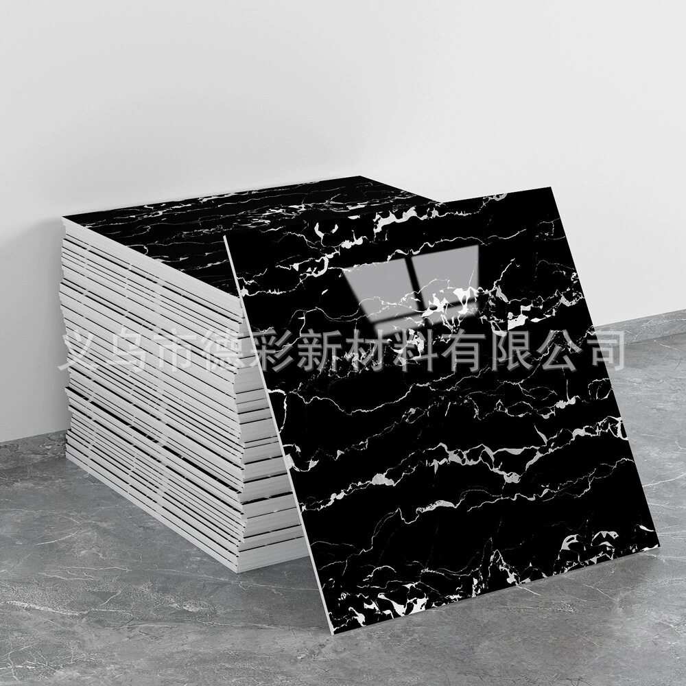 自粘防水仿瓷砖墙贴铝塑板翻新装饰遮丑大理石厨房墙面贴纸卫生间