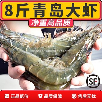 Fresh and Frozen Jumbo Prawns, Fresh Qingdao Extra-Large Green Prawns, Quick-Frozen Sea Prawns, Seafood and Aquatic Products