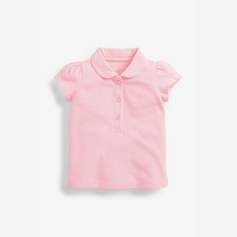 Kids' T-shirt, Children's Clothing Wholesale, Summer Kids' Top, Collared Cotton Kids' T-shirt