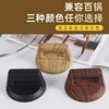 Pot Lid Handle Universal Wood Grain Square Lid Pot Knob Kitchen Simple and Comfortable High Temperature Resistant Anti-Scalding Pot Lid Top Bead Accessories