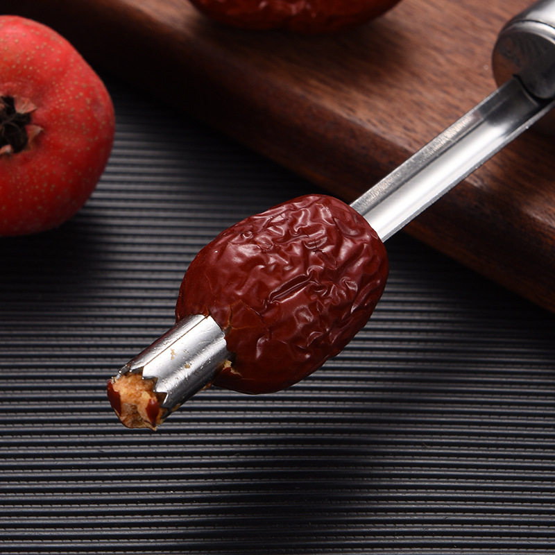 Stainless steel corer Fruit Corer multifunctional manual Cherry corer tool date kernel separator