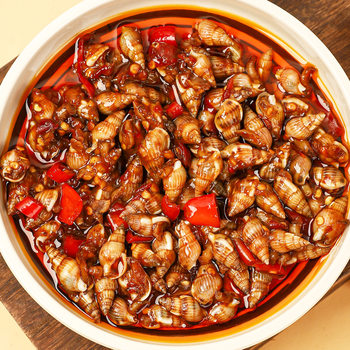 Spicy Sea Cone, Sea Melon Seeds, Internet Celebrity Snacks, Ready-To-Eat Seafood, Freshly Made 300g Conch Snacks, Donggang Specialty