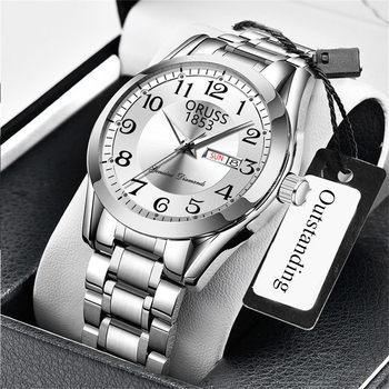 Factory Outlet Daifa New Digital Large Dial Waterproof Men's Quartz Watch Fashionable All-match Watch Men