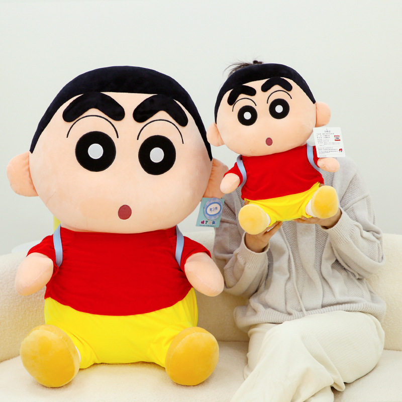 Genuine Authorized Crayon Small New Turtle Penguin Transformation Doll Pillow Ornaments Plush Toy Birthday Gift Wholesale