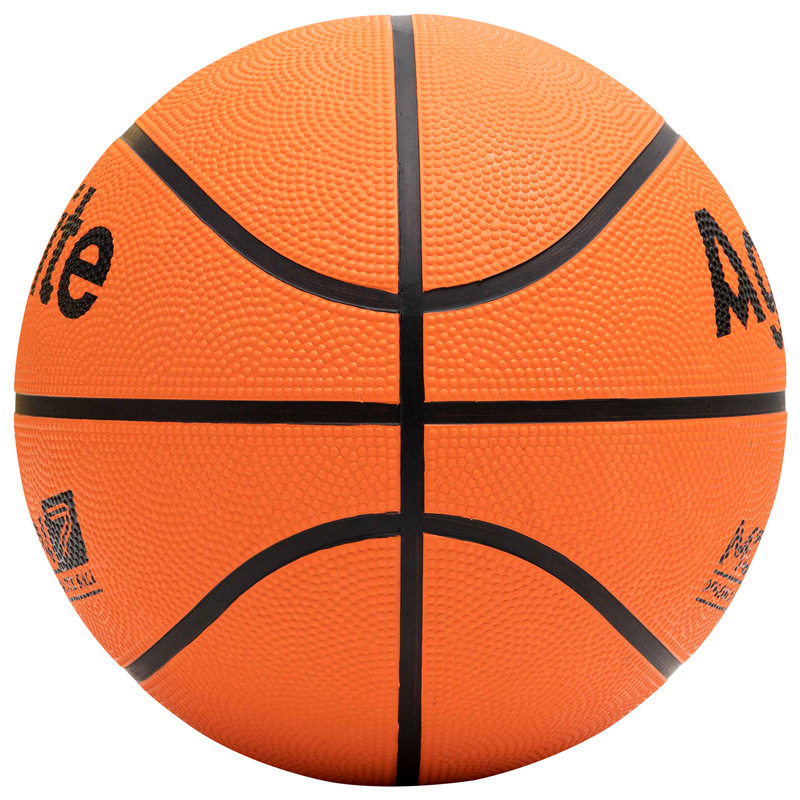 Deli Angnet F1103 Rubber No. 7 Basketball Orange Kidsren's Training Wear-Resistant Stereo Pattern