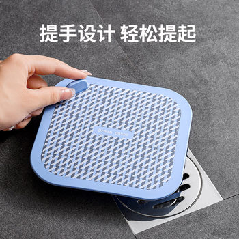 Cross-Border Floor Drain Deodorant Cover Sewer Deodorant Pad Bathroom Soft Rubber Toilet Kitchen Insect-Proof and Odor-Blocking Artifact