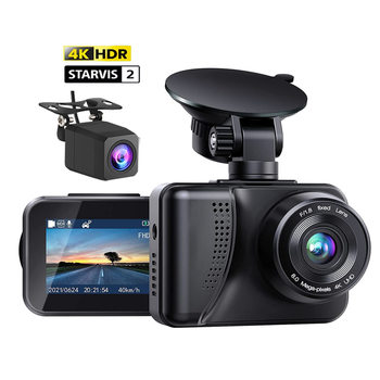 2025 New Model Starlight Ii Dash Cam with Dual Front and Rear Recording Dvr, High-Definition Hdr, Factory Front and Rear Video Recording