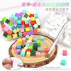 New Mini Nail Art Bean Curd Block Pat Cotton Gradient Blush Armor Not Sat Hand Multi-faceted Sponge Nail Art Tool