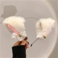 White Cat Ear Hair Band FG12-01