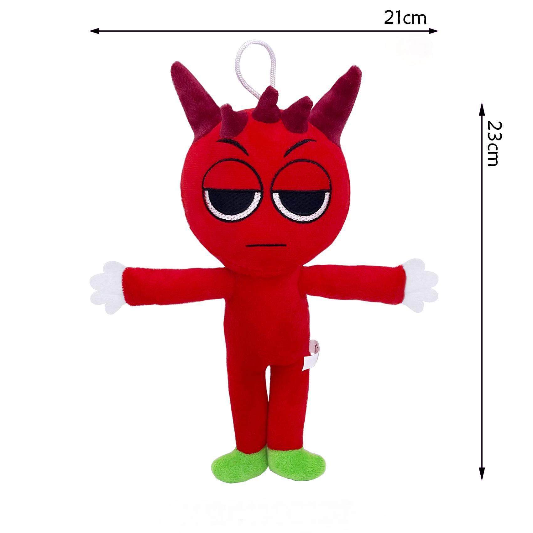 跨境新品SprunkiPlush节奏盒子玩偶游戏人物周边毛绒玩具批发公仔