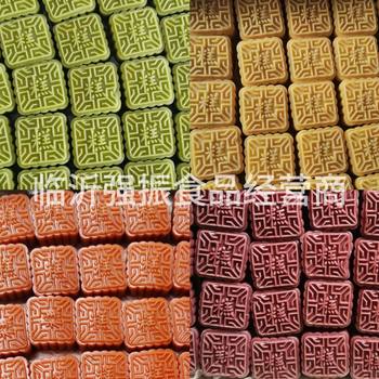 Mung bean cake 9.5kg bulk chestnut purple potato red bean cake summer food net red snacks whole box wholesale