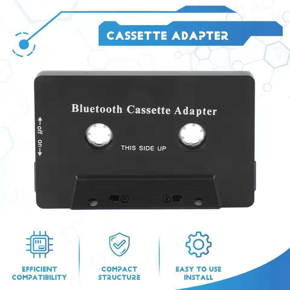 Car Bluetooth Tape Cassette Mp3 Two Channel Stereo Converter