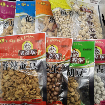 Old Cheng Hua strange flavor Hu bean crisp pea spicy broad bean hemp egg skin peanut 140g snack wholesale