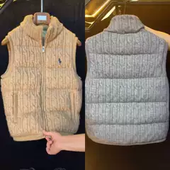 [High Quality] Autumn and Winter New High-End Trendyy Fashion Casual Accessible Luxury Comfortable Handsome Stylish Men's Vest