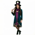 3391 hat, bow tie, outwear, bottom skirt