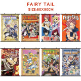 Японское аниме "Хвост феи" (Fairy Tail), окружающие плакаты, висячие картины с двухмерной прокруткой, HD-фрески