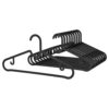 Black and White Hanger Plastic Non-slip Hanger Seamless Clothes Hanger Drying Rack Display Clothing Store Japanese Style Clothes Hanging Support
