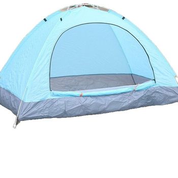 Outdoor Tent Camping Travel Beach Cycling Quick-Opening Sun Protection Rainproof Mosquito-Proof Hand-Thrown Tent Mountain Camouflage