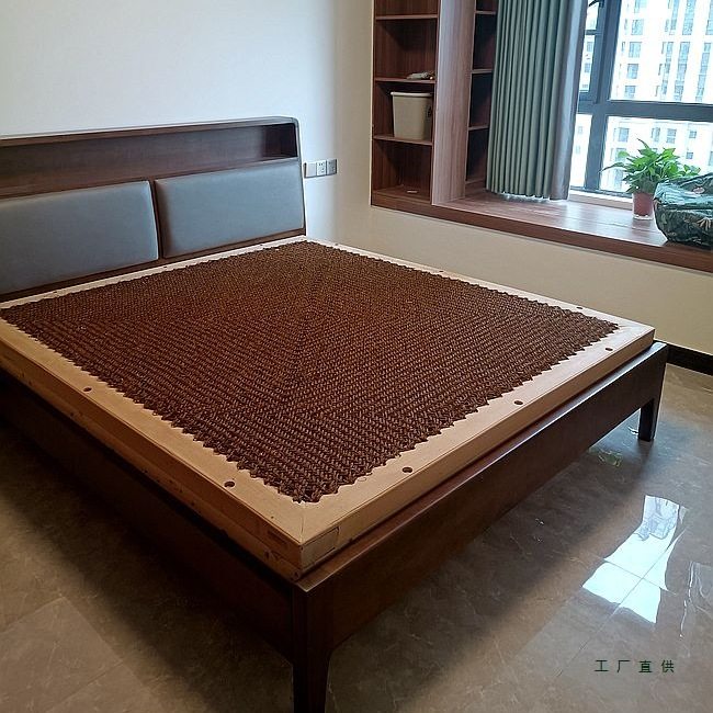 (Beech Wood Hard Version) Brown Stretch Mattress, Brown Rattan Mattress, Palm Stretch Mattress, Hard Mattress, Brown Stretch Mattress, Stretch Mattress
