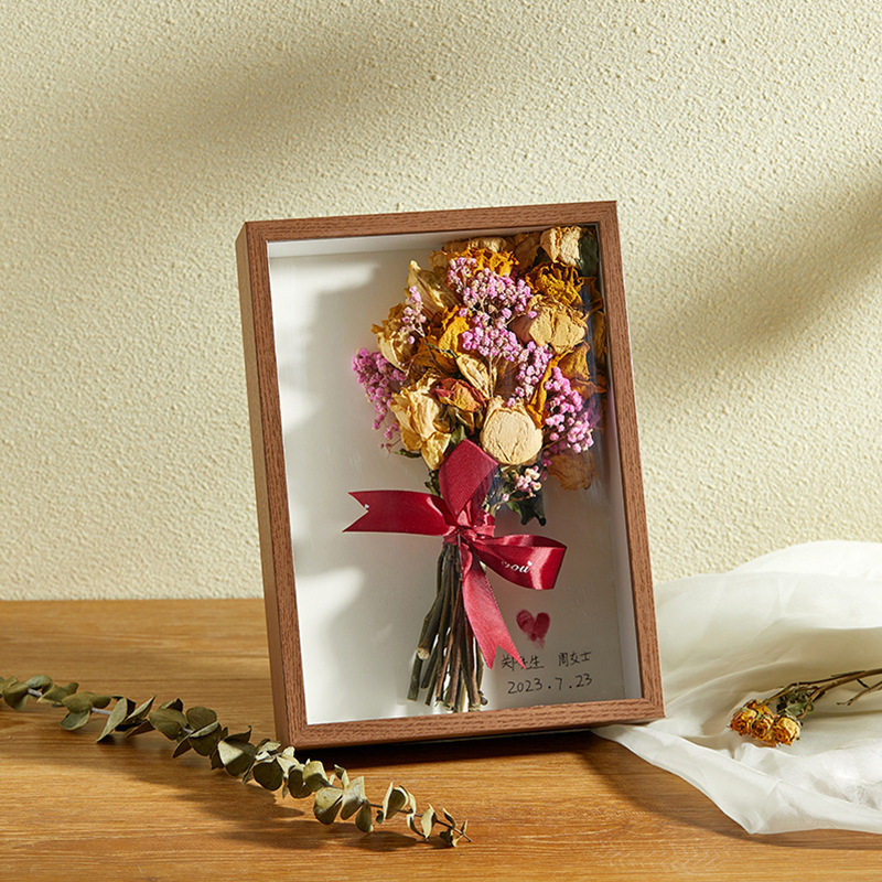 DIY Handmade Dried Flower Specimen Hollow Glass Specimen Frame Storage Display Frame Photo Frame Manufacturer Wholesale